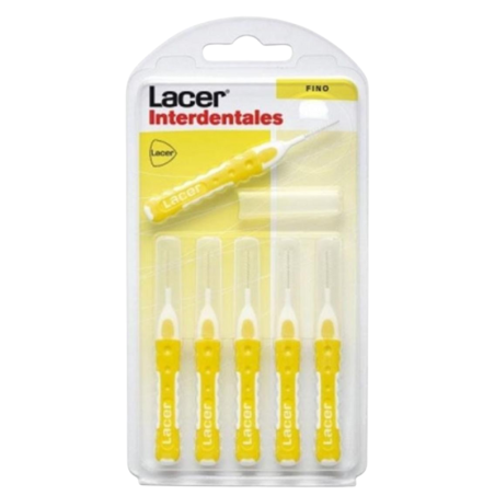 Lacer cepillo interdental recto fino 6 uds