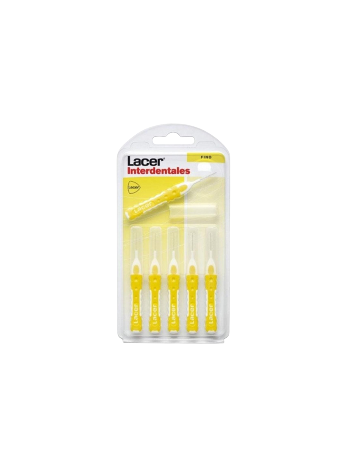 Lacer cepillo interdental recto fino 6 uds