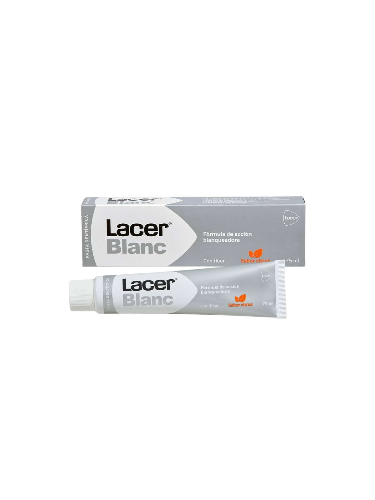 Lacer blanc plus 75 ml sabor d-citrus