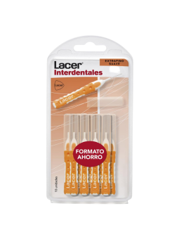 Lacer cepillo interdental extrafino suave recto 10 cepillos