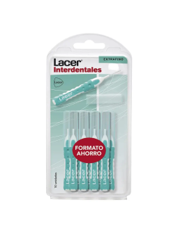 Lacer cepillo interdental extrafino recto 10uds