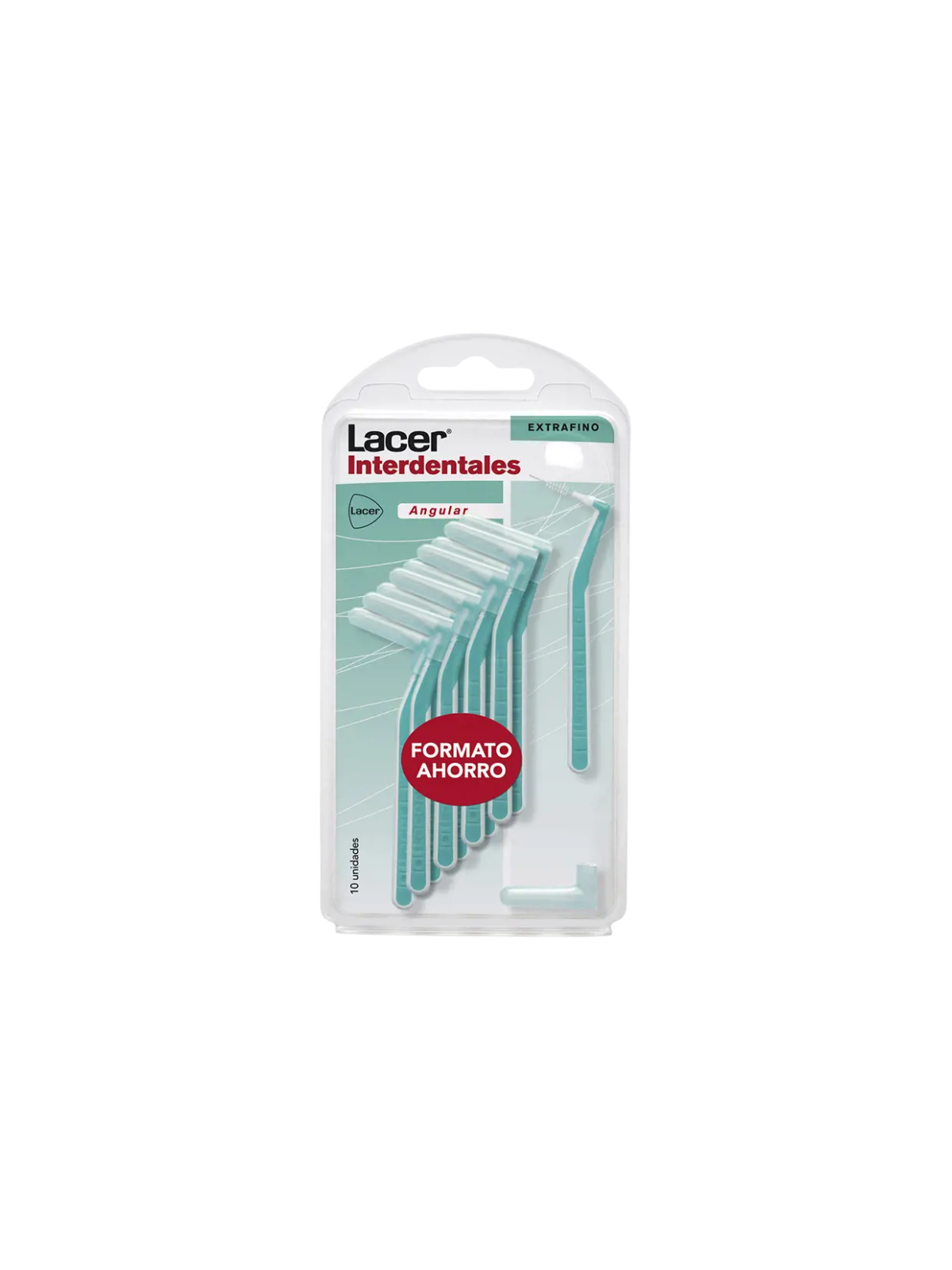 Lacer cepillo interdental angular extrafino 10 cepillos