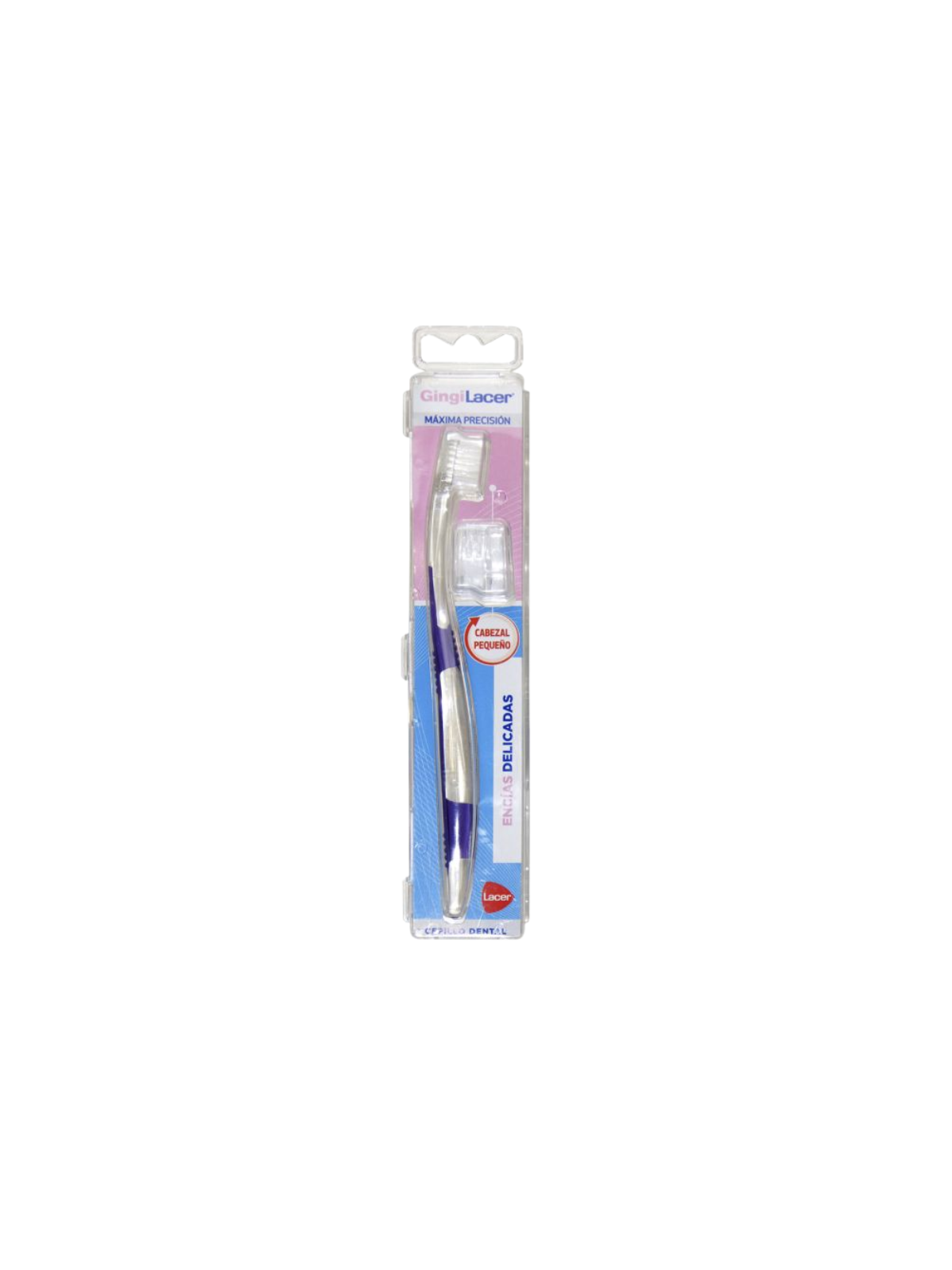 Lacer cepillo dental adulto gingilacer cabezal pequeño