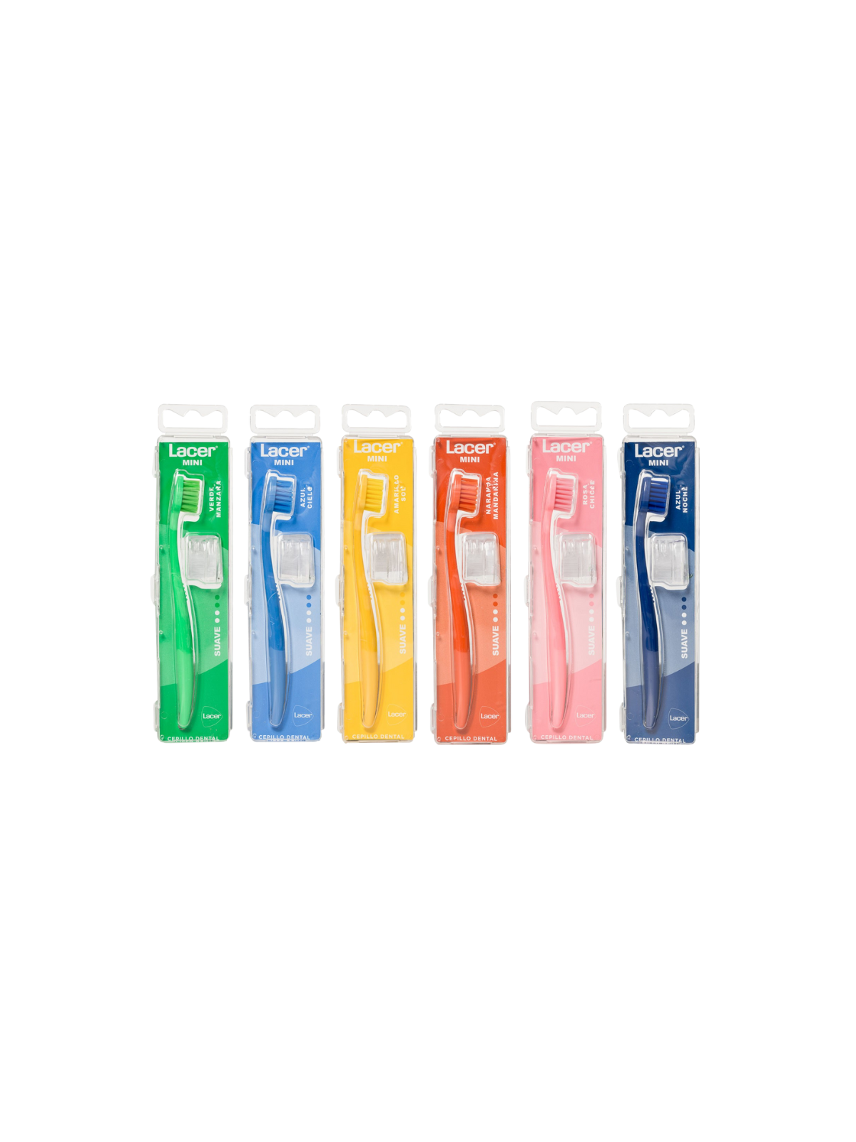 Lacer cepillo dental adulto mini suave