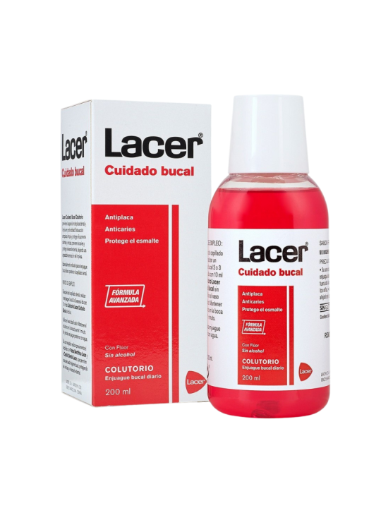 Lacer colutorio menta 200 ml