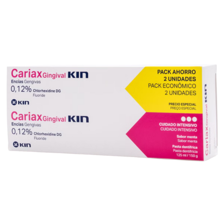 Kin Cariax gingival pasta duplo