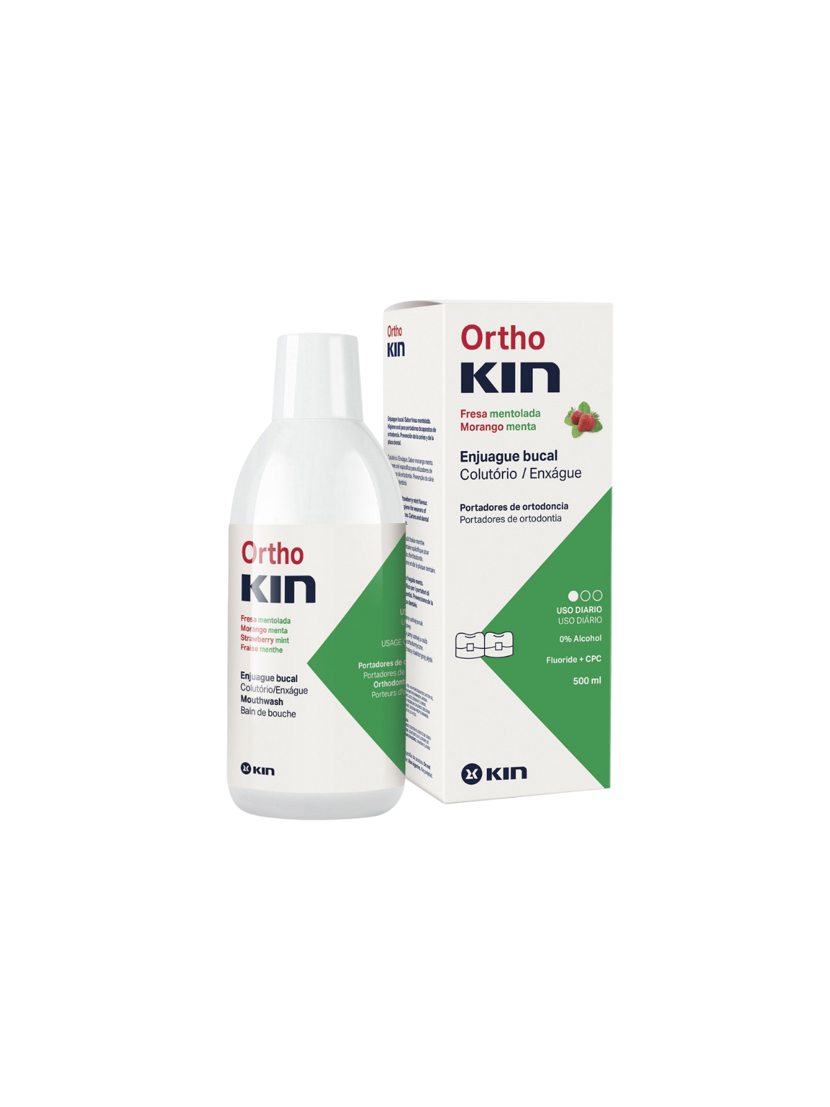 Kin Orthokin fresa ment enjuague 500ml