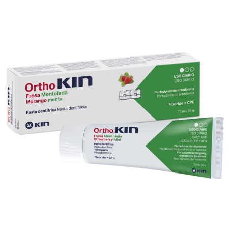 Kin Orthokin fresa mentolada pasta 75ml