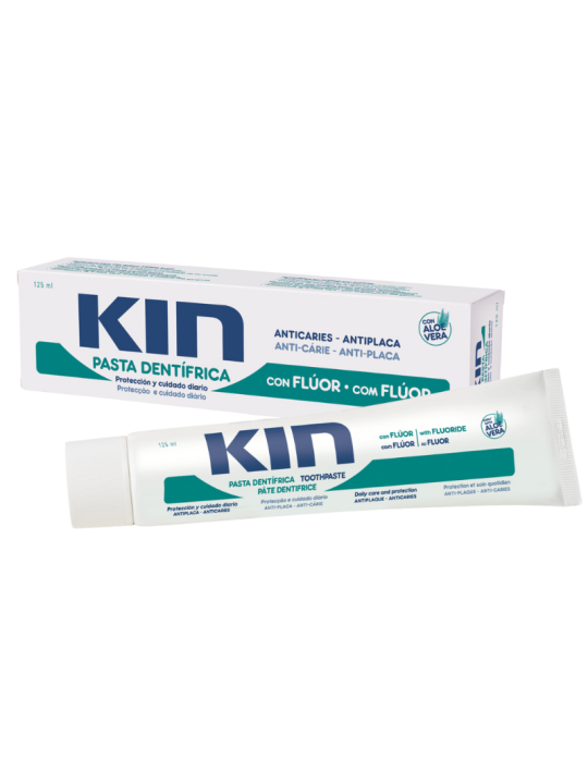 Kin pasta dentrifica con fluor 125ml