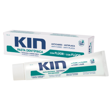 Kin pasta dentrifica con fluor 125ml