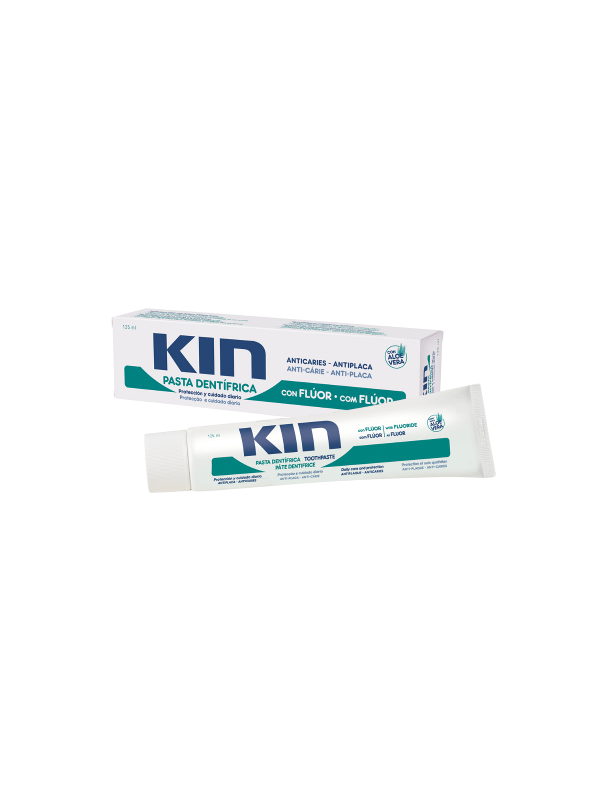 Kin pasta dentrifica con fluor 125ml