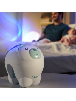Chicco proyector polar bear azul