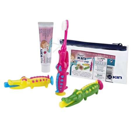 Kin infantil pack viaje pasta + cepillo infantil
