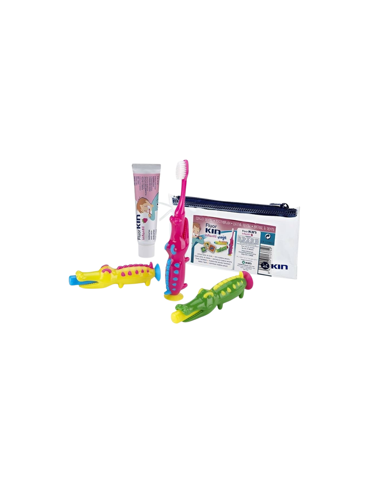 Kin infantil pack viaje pasta + cepillo infantil