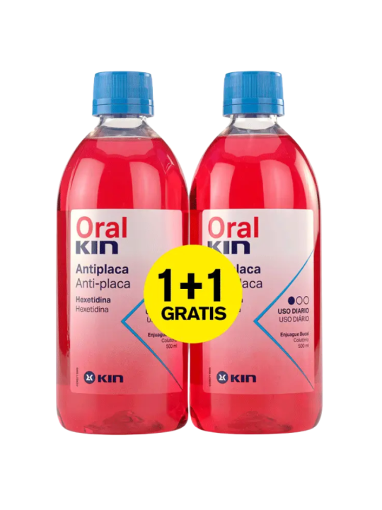Kin Oralkin 2x1 enjuague bucal 500 ml