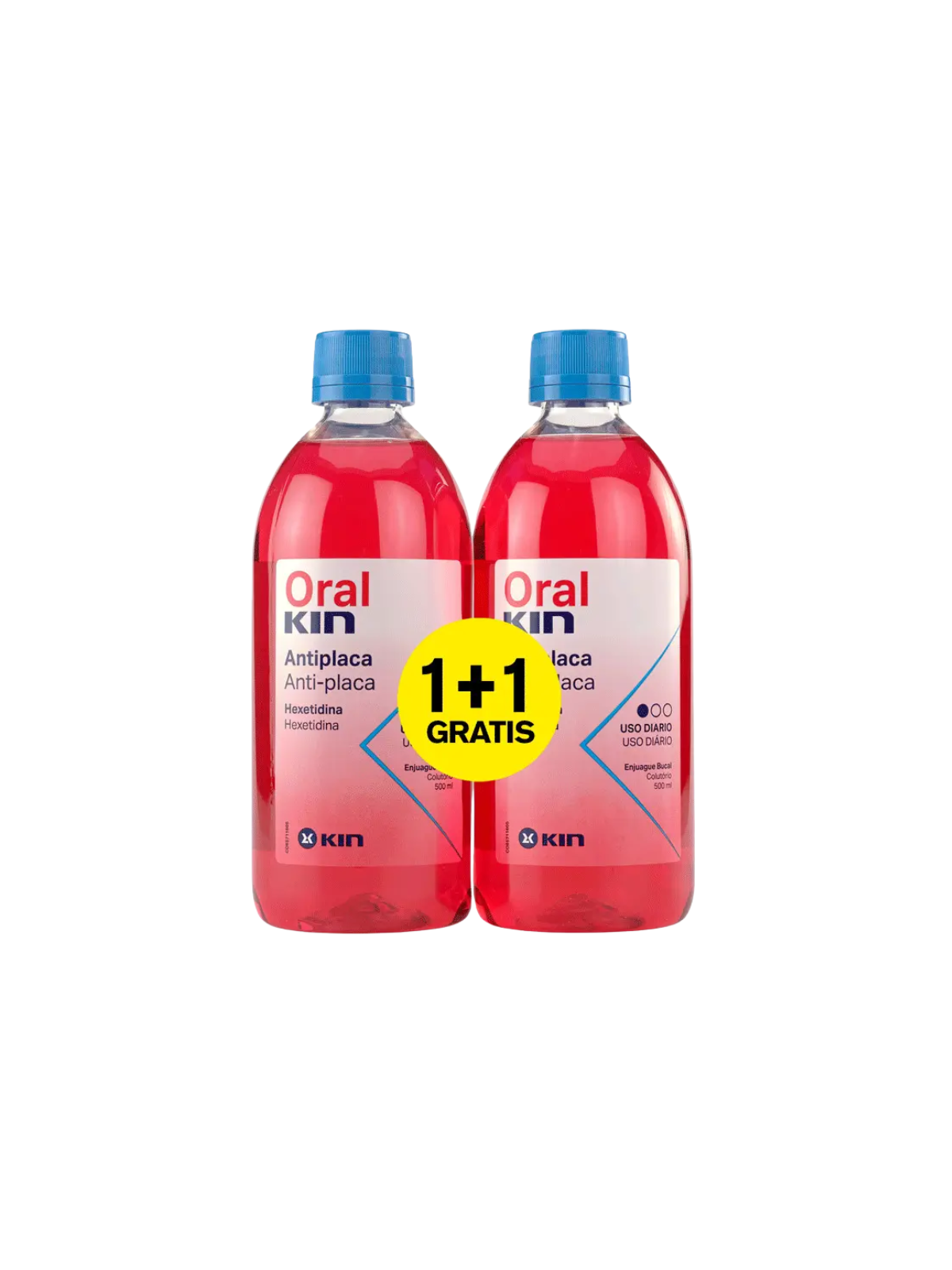 Kin Oralkin 2x1 enjuague bucal 500 ml