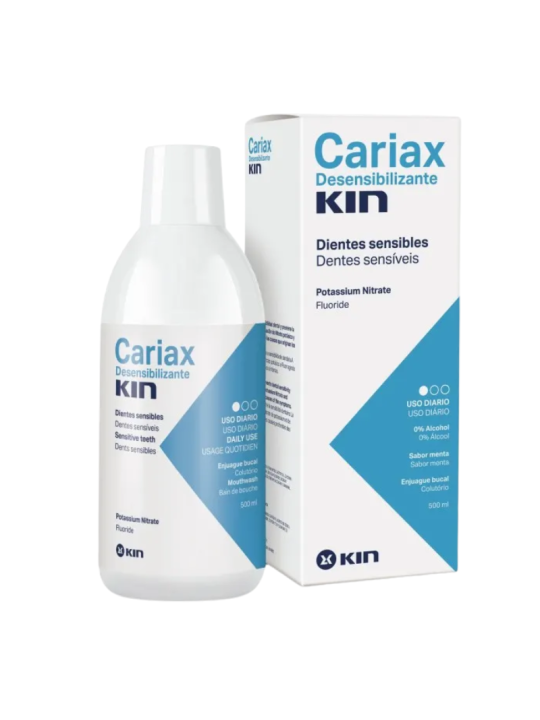 Kin Cariax plus desensibilizante enjuague bucal 500ml