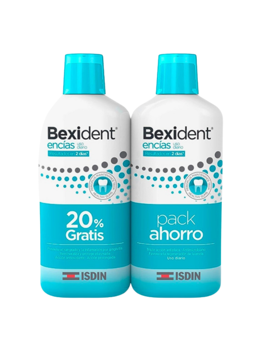 Isdin Bexident encias duplo colutorio triclosan 500ml