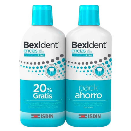 Isdin Bexident encias duplo colutorio triclosan 500ml