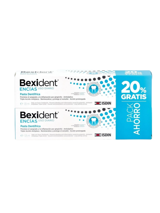 Isdin Bexident encias triclosan duplo pasta