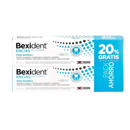 Isdin Bexident encias triclosan duplo pasta