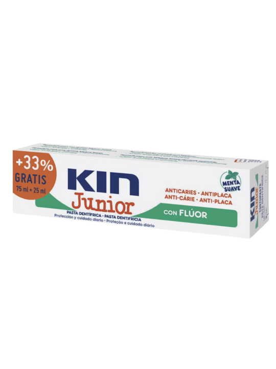 Kin junior pasta menta suave 75ml