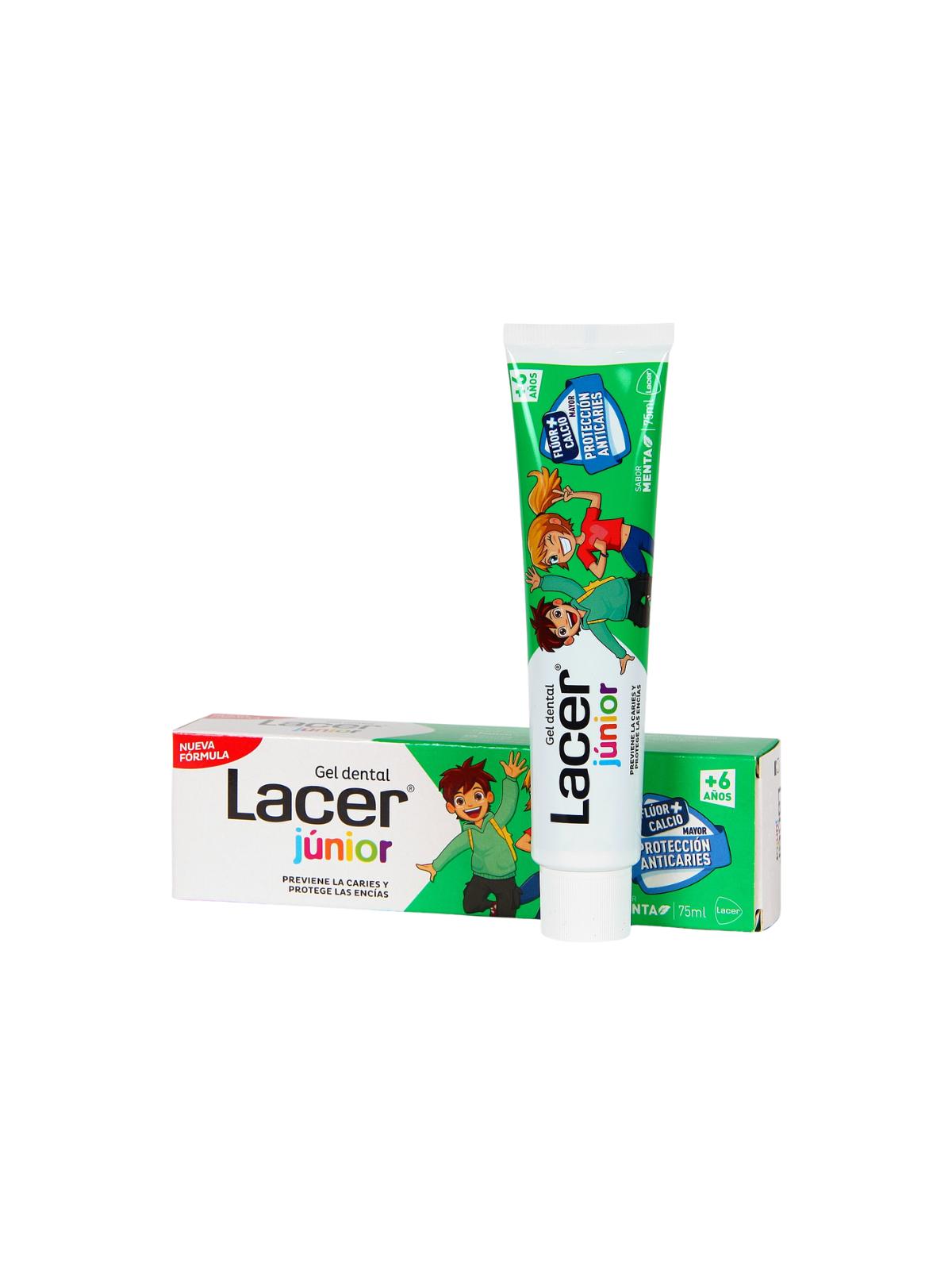 Lacer junior gel dental menta
