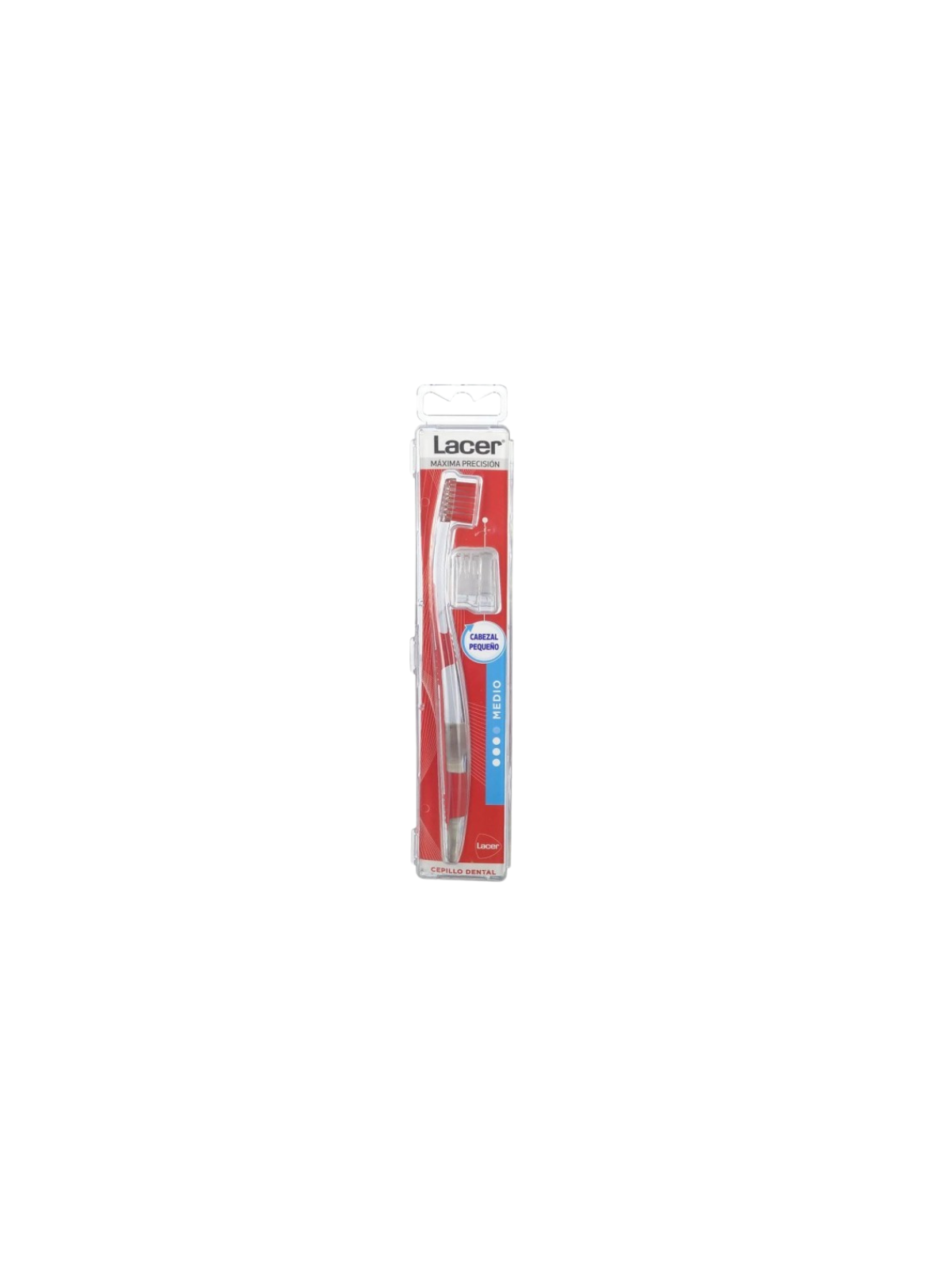 Lacer cepillo dental adulto cabezal pequeño medio