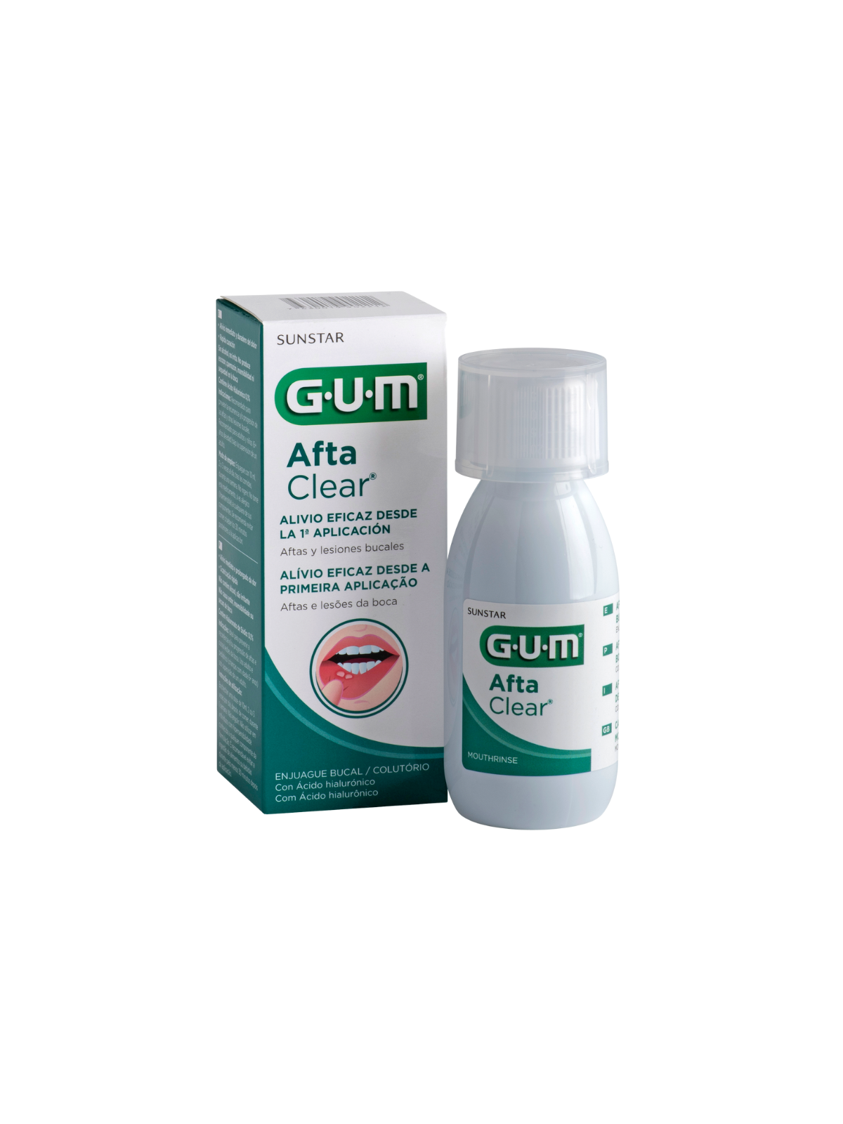 Gum aftaclear colutorio 120 ml