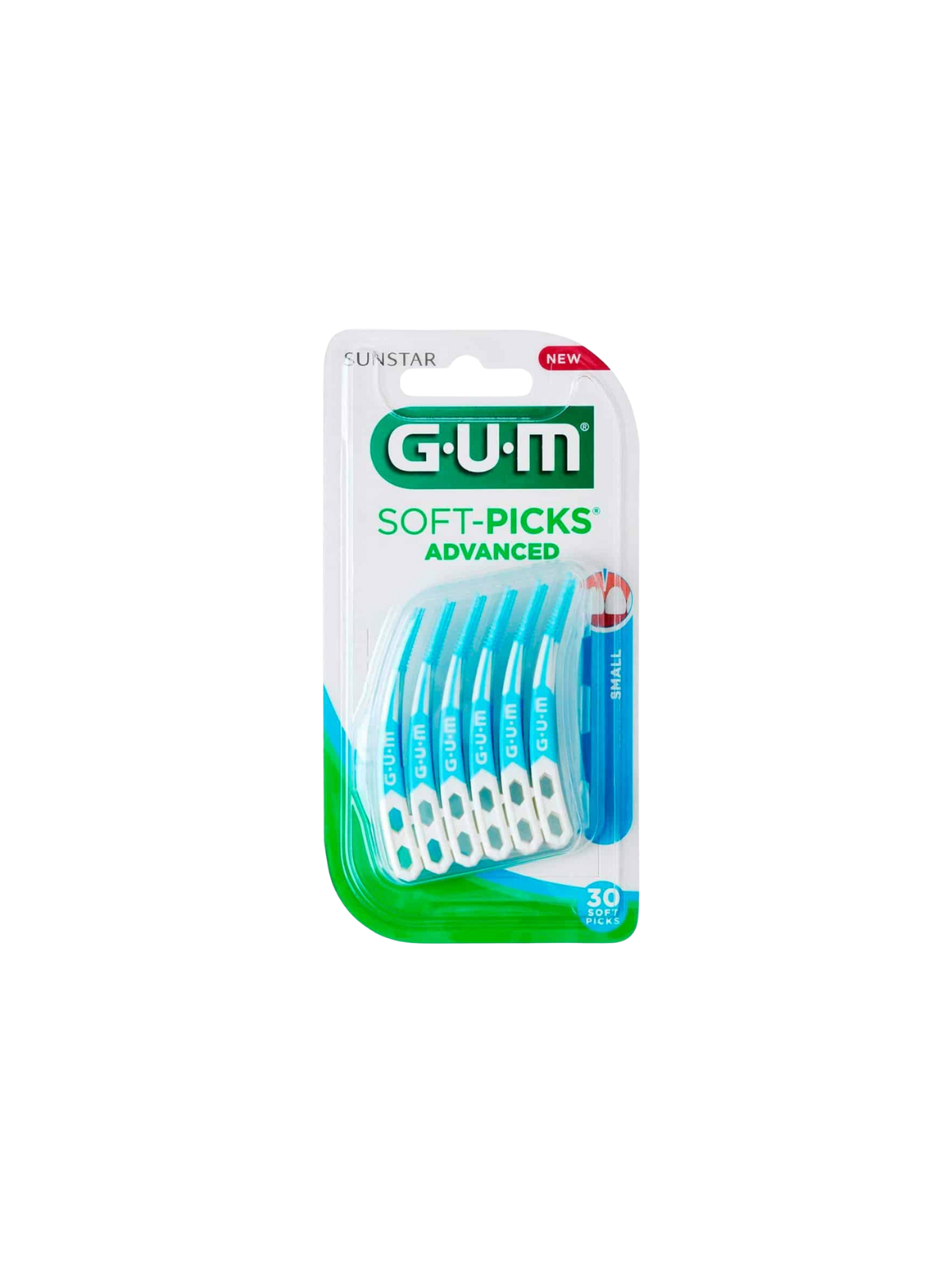 Gum soft-picks advance 30 uds