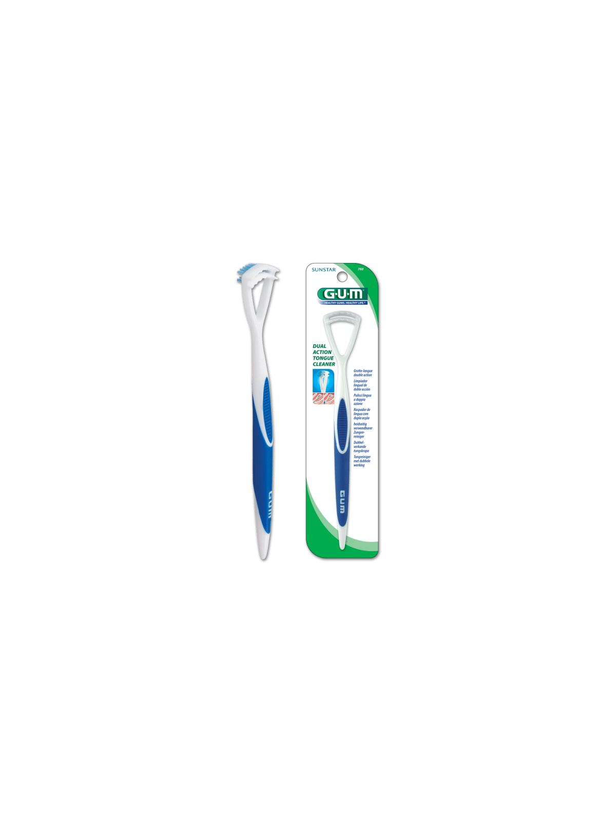 Gum limpiador lingual 760