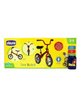 Chicco first bike roja primera bicicleta