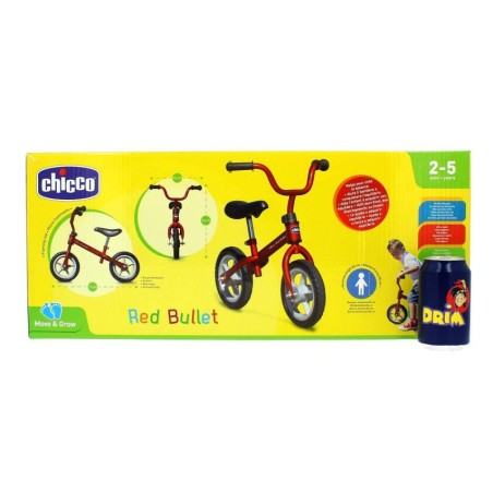 Chicco first bike roja primera bicicleta