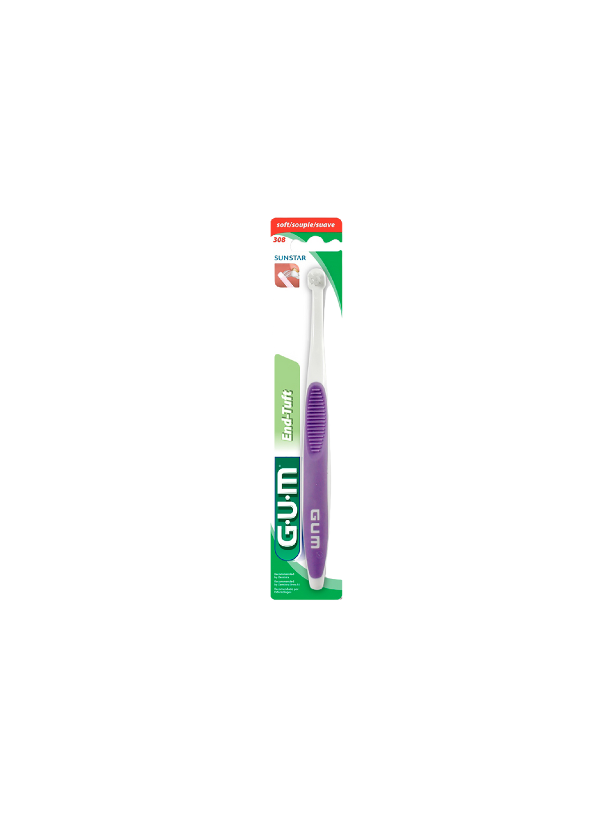 Gum cepillo dental end tuft 308