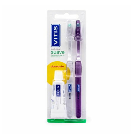 Vitis pack 2 cepillos suave