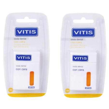 Vitis seda dental con cera duplo