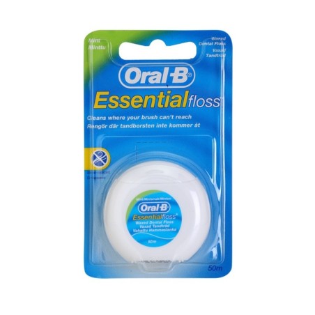 Oral b essencial seda cera-menta