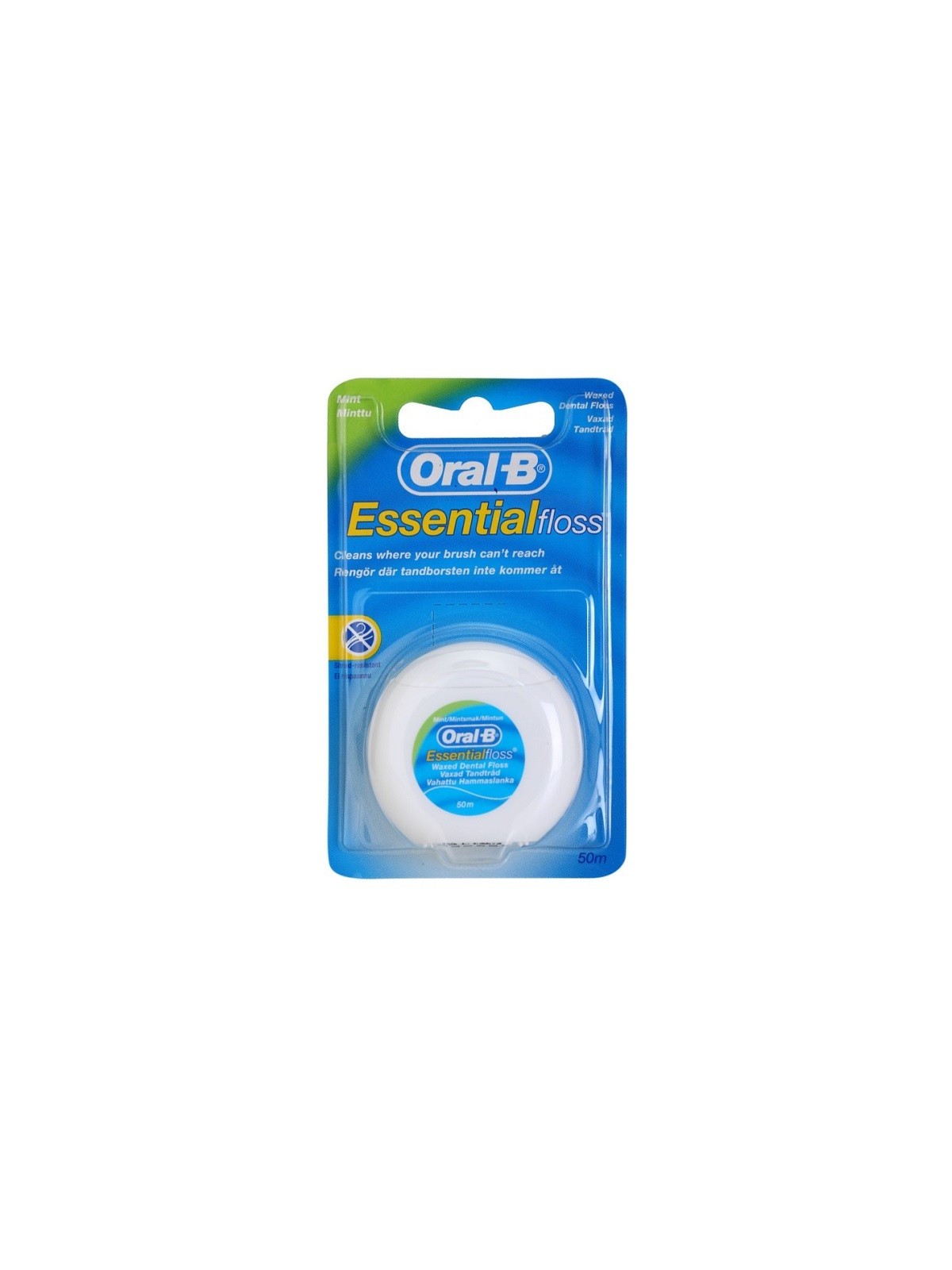 Oral b essencial seda cera-menta