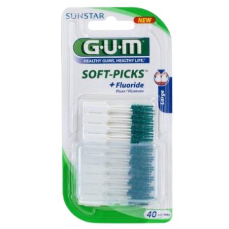 Gum Soft picks 634 m40 largo 40 u