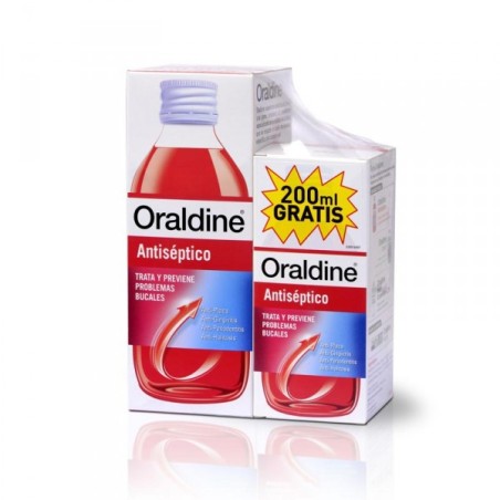 Oraldine antiseptico pack 400 ml +200 ml