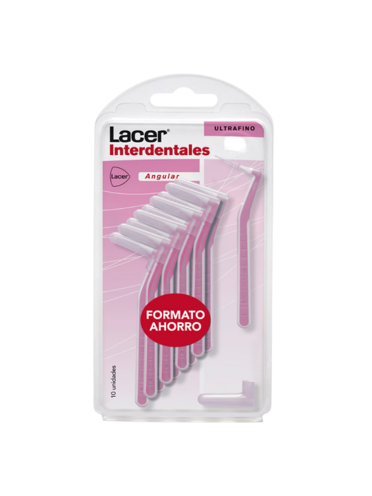 Lacer cepillo interdental ultrafino angular 10 u