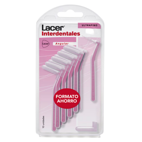 Lacer cepillo interdental ultrafino angular 10 u