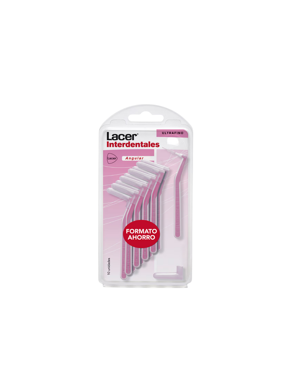 Lacer cepillo interdental ultrafino angular 10 u