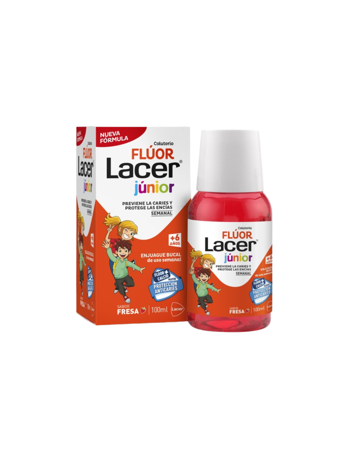 Lacer fluor semanal fresa 100ml