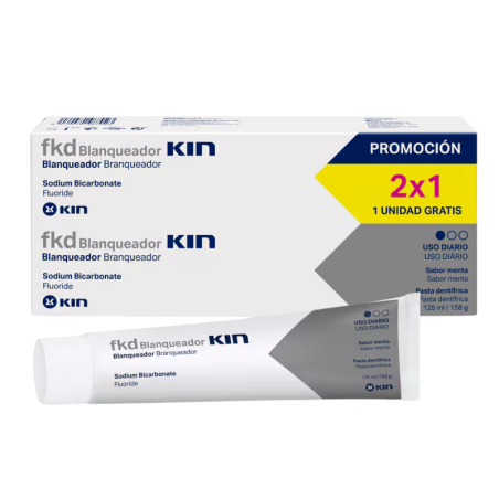 Kin Fkd blanqueante pasta pack 2x1 125ml