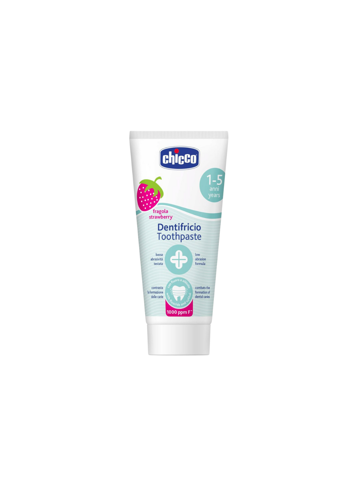 Chicco crema dental fresa con flúor
