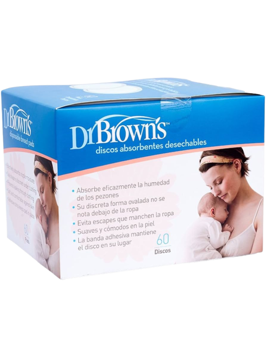 Dr brown`s discos de lactancia