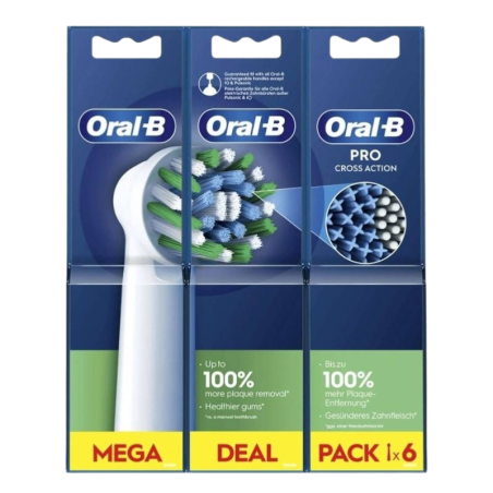 Oral b recambio cross action 6 ud