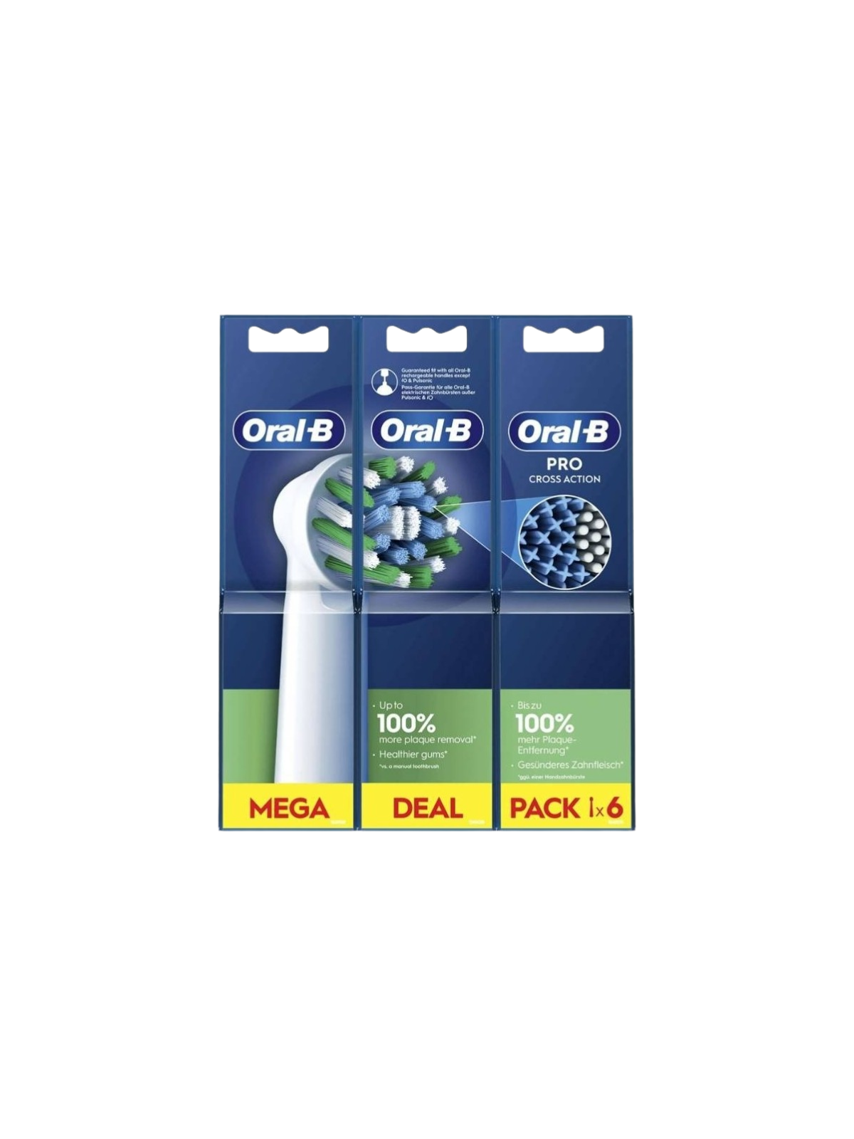 Oral b recambio cross action 6 ud