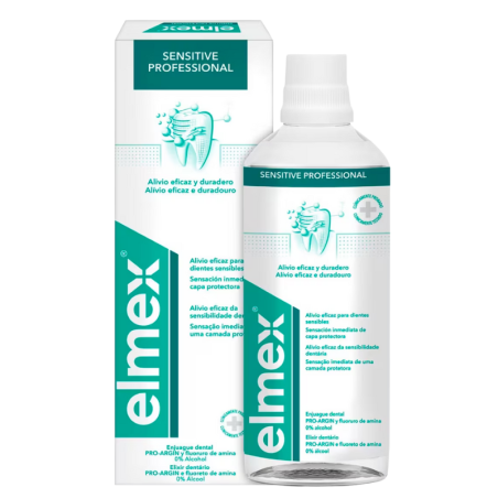 Elmex sensitive profesional enjuague 400 ml